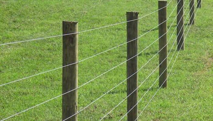 Oval Wire in Agriculture fence
