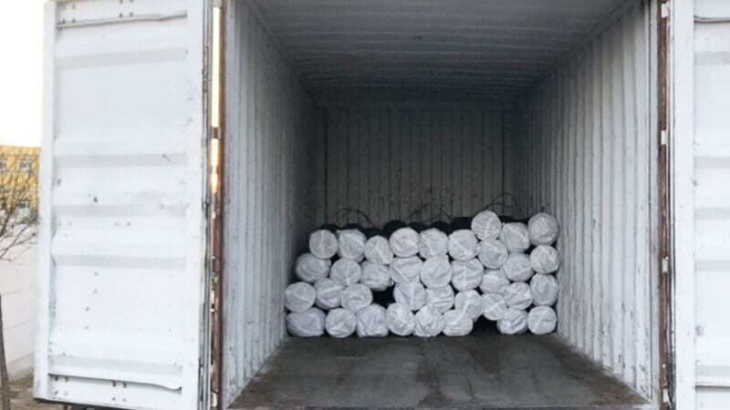 Chain Link Fence Container Loading Chain Link Fence Container Loading