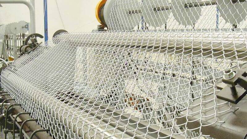 Maglia metallica a catena per la produzione di macchine