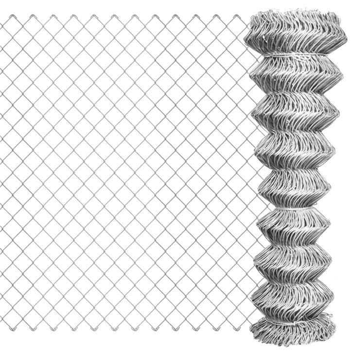 Silver Galvanized Chain Link Fence Silver Galvanized Chain Link Fence