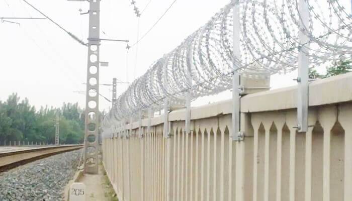Railway Razor Wire Fence