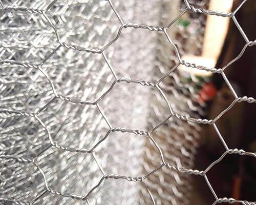 Reverse Galvanized Twist Hexagonal Wire Mesh
