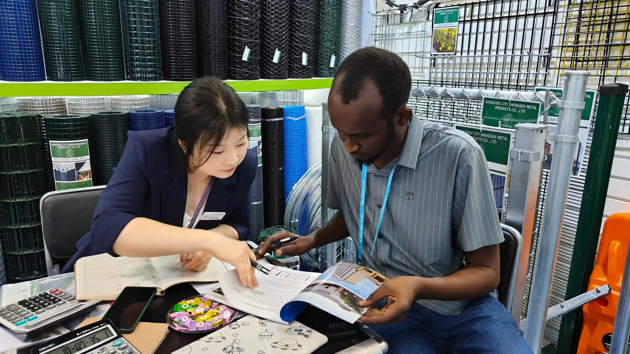 mmexport1681527929350(1) Lancy Zhang Shengsen Metal Sales at 133th Canton Fair