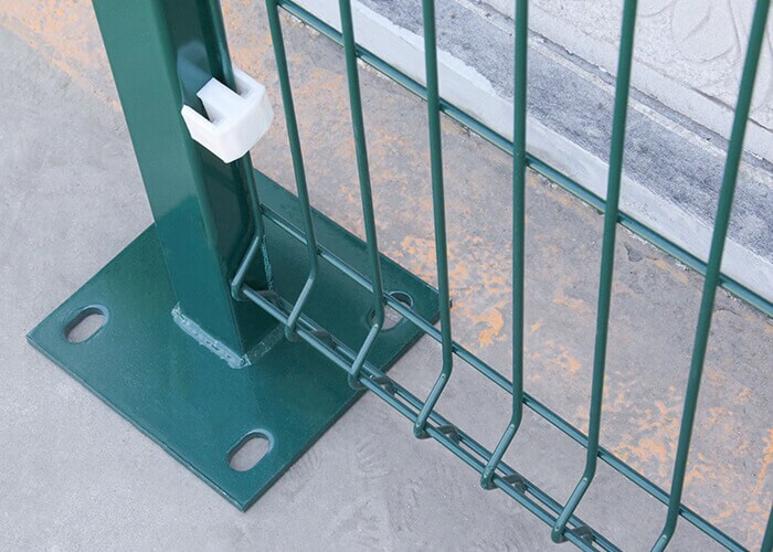 3D Fence Installation Flange Plate 3D Fence Installation Flange Plate