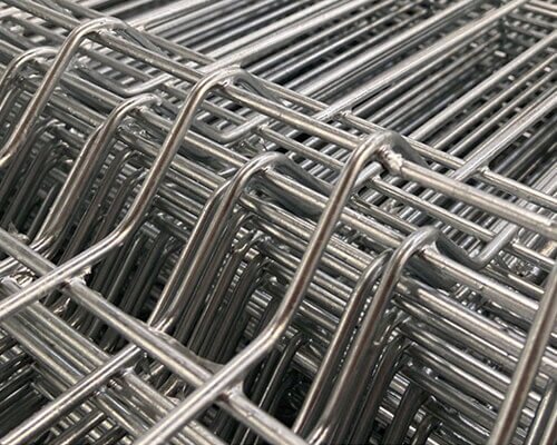 Galvanized 3D Curved Fence Galvanized 3D Curved Fence