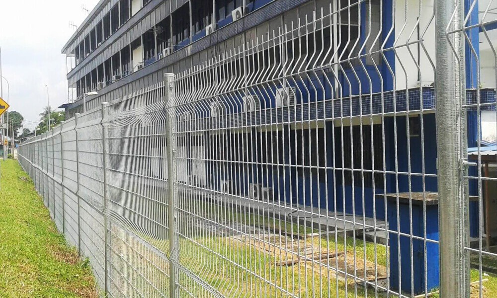 Hot Dipped Galvanized 3D Panel Fence Hot Dipped Galvanized 3D Panel Fence