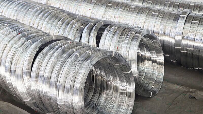 Oval Wire vs. Galvanized wire Oval wire stock