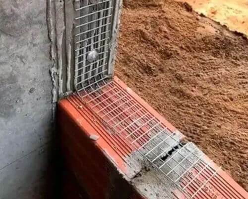 Fixing Masonry Tie Screen Mesh
