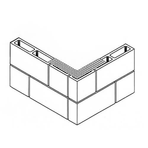 Masonry Tie Mesh Screen Lashing