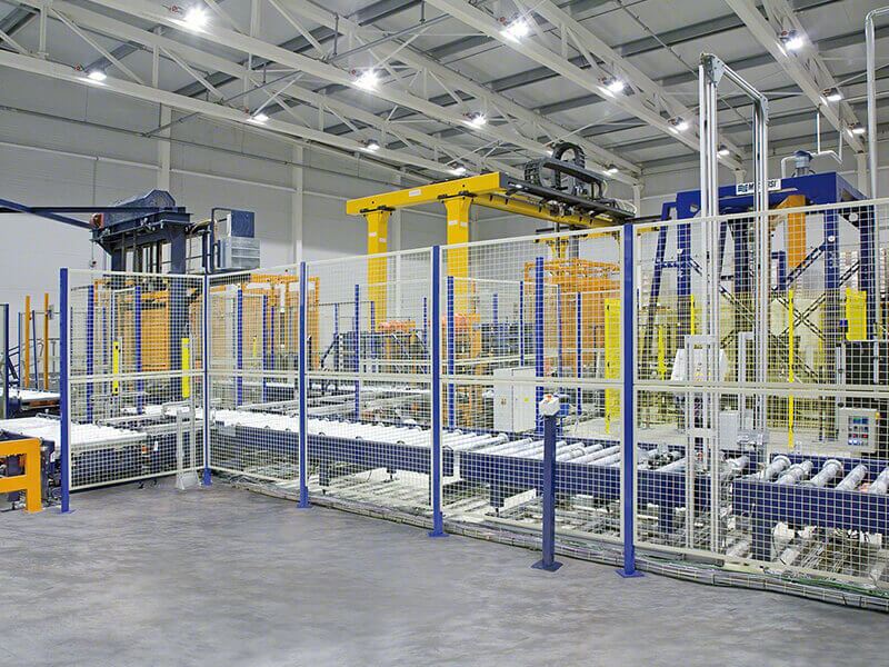 Warehouse Security Fencing for production line Warehouse Security Fencing for production line