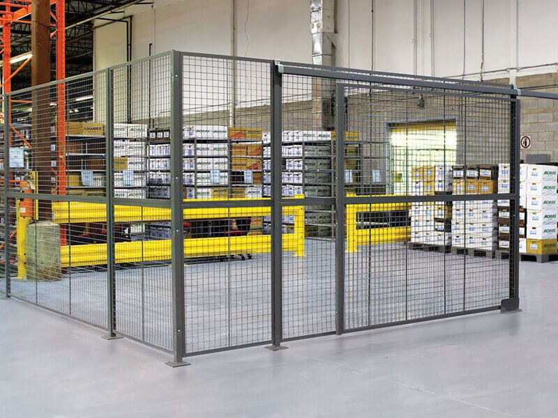 Wire Mesh Partition warehouse fencing Wire Mesh Partition warehouse fencing