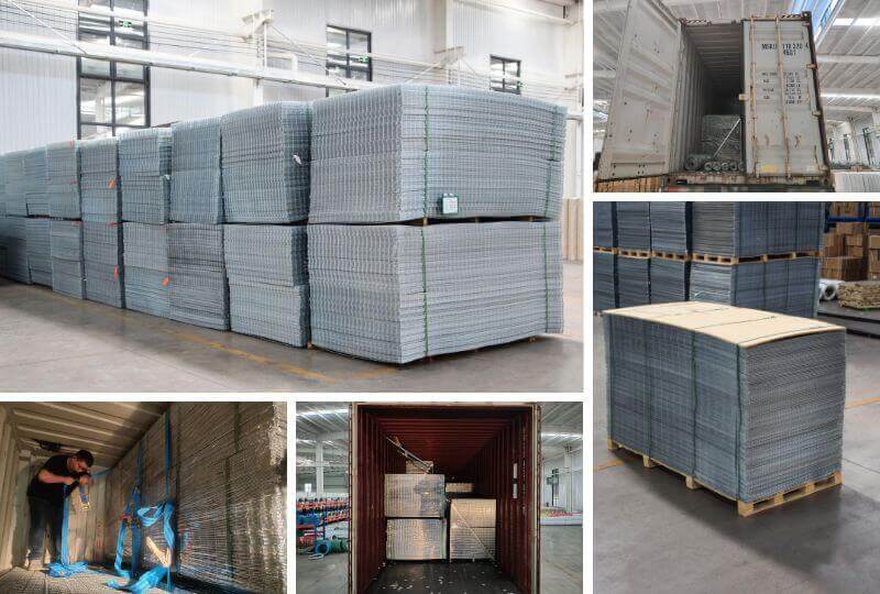 Shengsen Welded Wire Mesh Panel Packing and Loading Shengsen Welded Wire Mesh Panel Packing and Loading