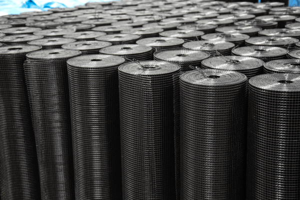 Black Wire Welded Wire Mesh Roll