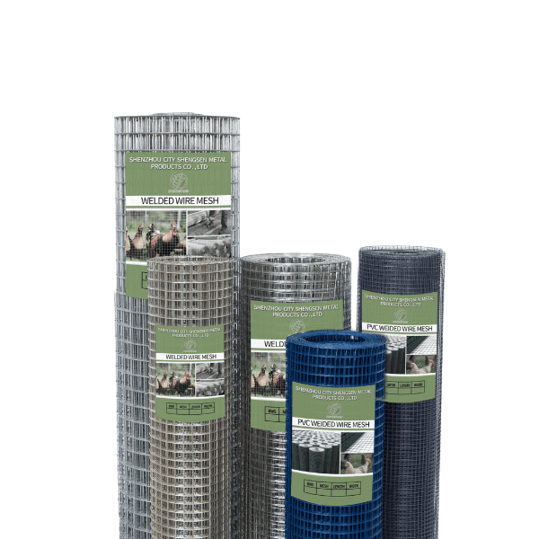Galvanized Welded Wire Mesh Roll with Label Galvanized Welded Wire Mesh Roll with Label