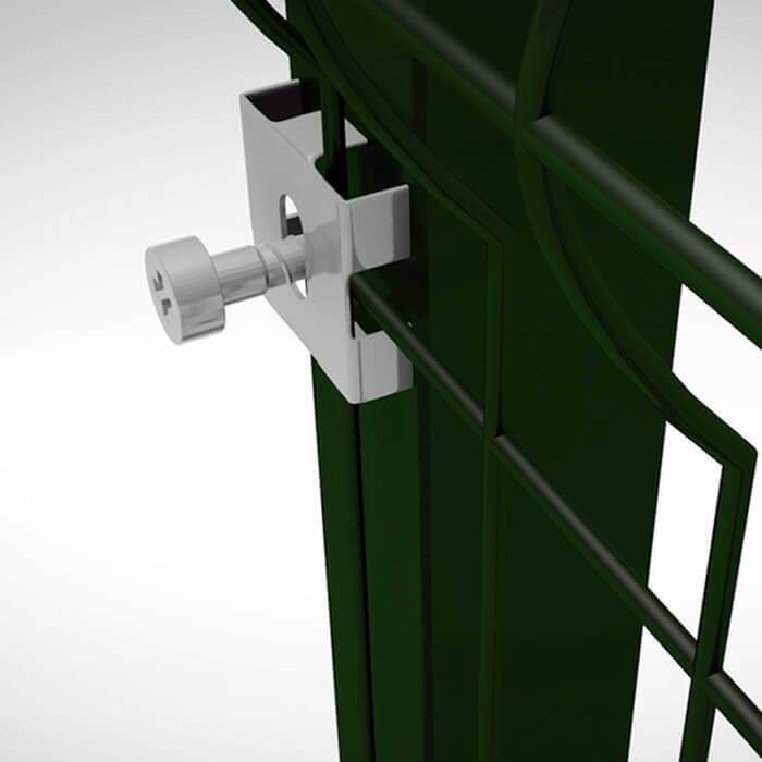 3D Fence Panel Installation with Clip