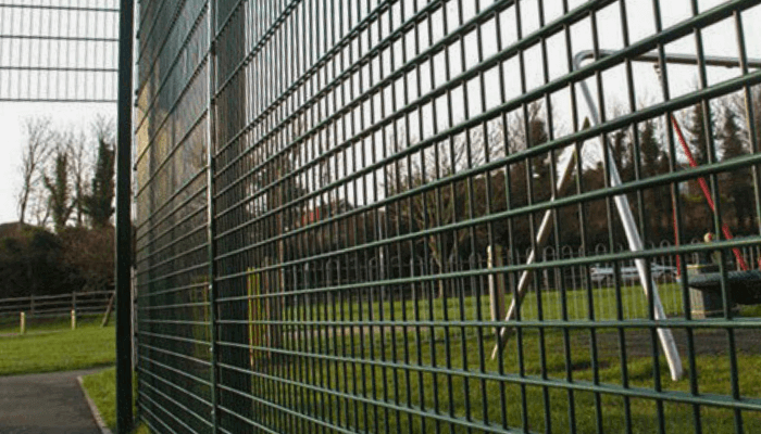 Double Wire Fence Playground