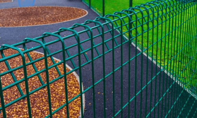 PVC Coated Roll Top Fence BRC Fence