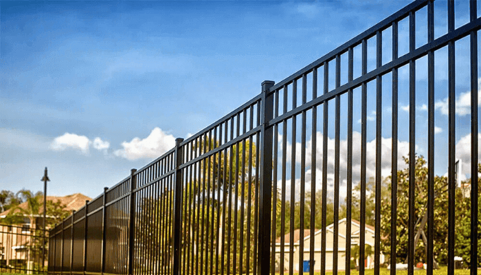 Flat Top Steel Fence Manufacturer Flat Top Steel Fence Manufacturer