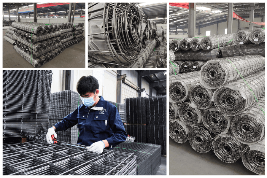 Concrete BRC Roll Welded Wire Mesh