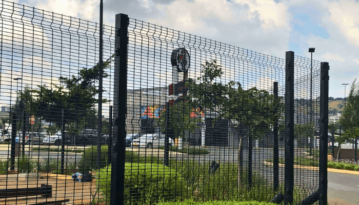 Midium Security Clear View Fence 76mm x 50mm hole Midium Security Clear View Fence 76mm x 50mm hole
