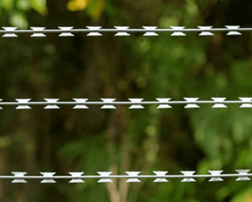 Single Razor Wire Simple Fence