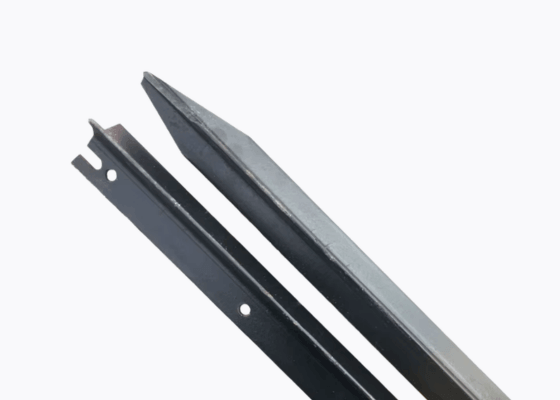 Black Bitumen Coated Star Picket Black Bitumen Coated Star Picket