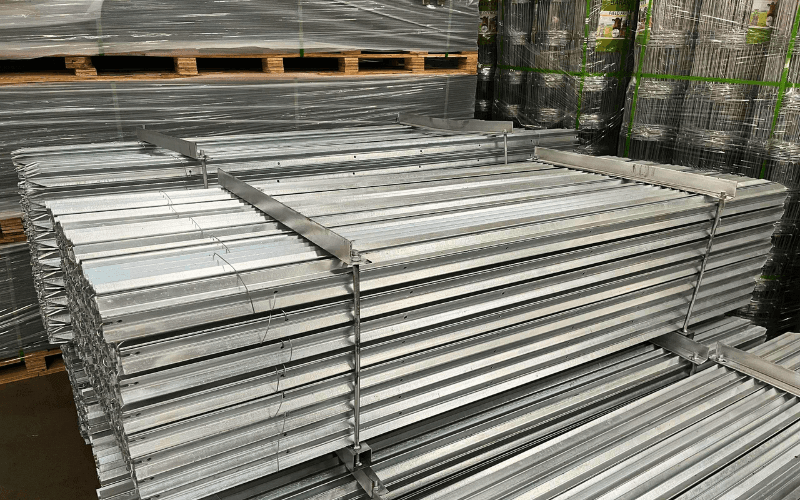 Star Picket and Cattle Fence