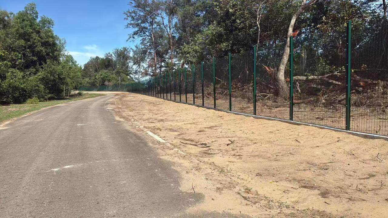 Completed Section with 358 Anti Climb Fence